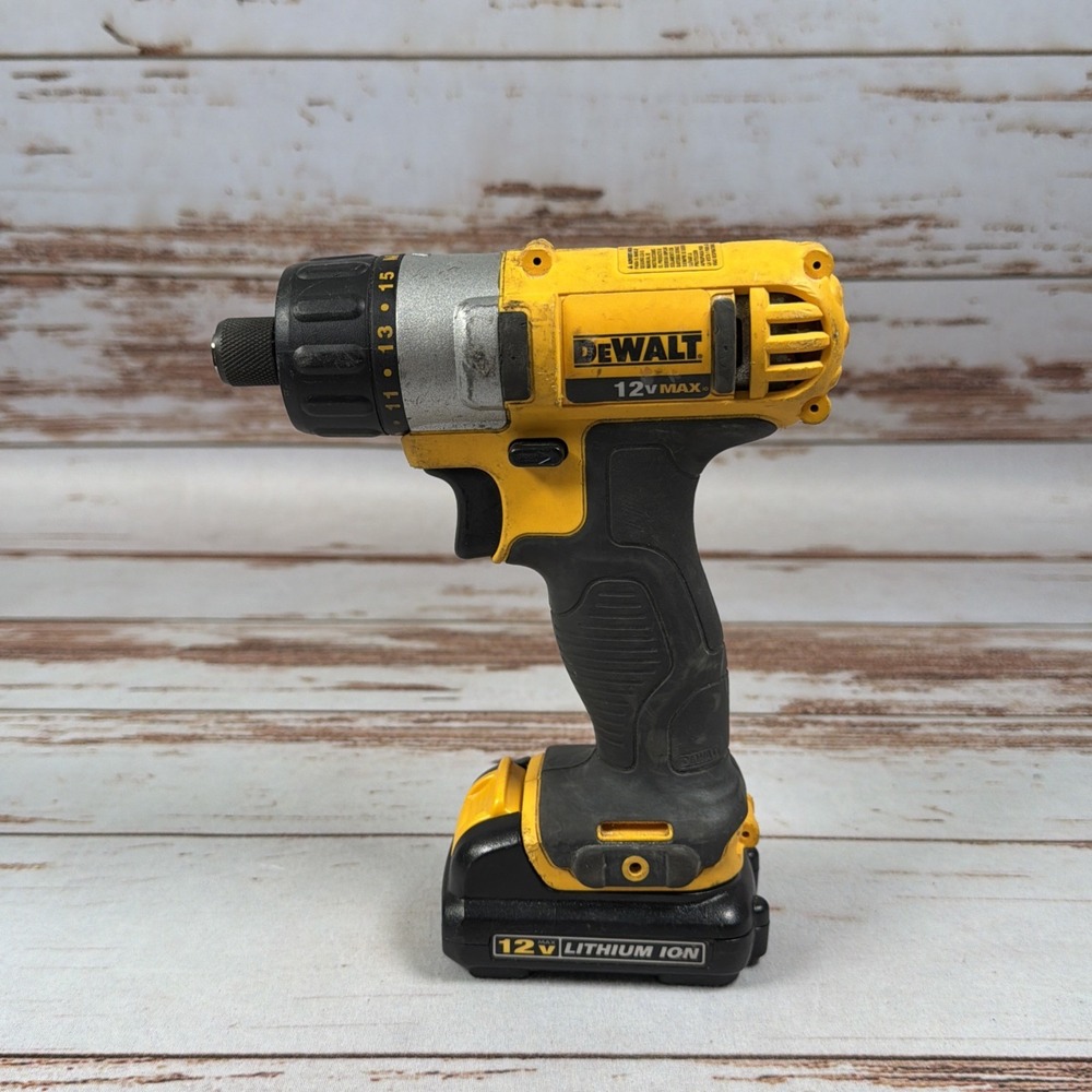 DeWalt 12V MAX Cordless Screwdriver DCF610 with Battery Only Tested